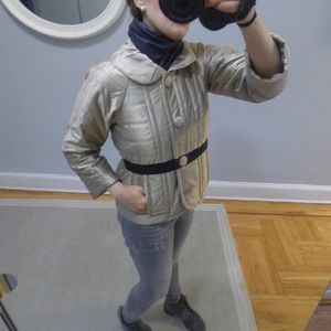 NWOT Marc Jacobs Champagne Nylon jacket